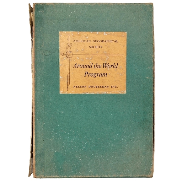 American Geographical Society Vintage Around the World Program Books Set of 5 - Picture 2 of 9